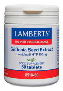 5-HTP 100 mg Lamberts, Extracto de Raiz de Griffonia.