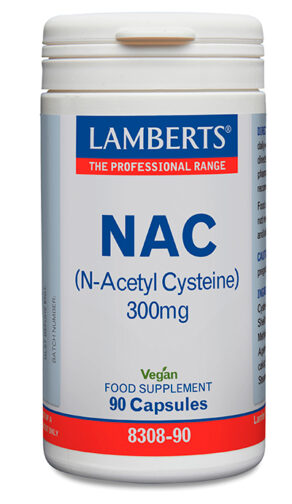 NAC (N-Acetil Cisteína) 300 mg, Aminoácido no esencial