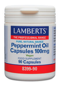 Aceite de Menta 100 mg Puro y Natural en cápsulas Lamberts