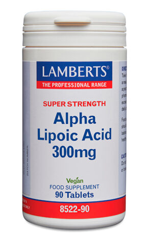 Ácido Alfa Lipoico 300 mg, ALA o Ácido Tióctico