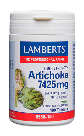 Alcachofa 7.425 mg como extracto que aporta 16 mg de Cinarina