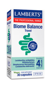 Probiótico para viaje BIome Balance viaje