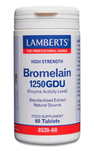 Bromelina 1250 GDU Enzimás de Piña de fuente natural Lamberts