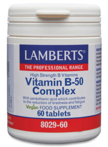 Complejo de Vitaminas B-50, 60 comprimidos Lamberts
