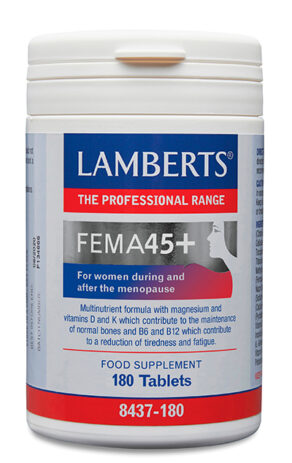 FEMA45+ un Complejo multivitamínico de ayuda en la menopausia