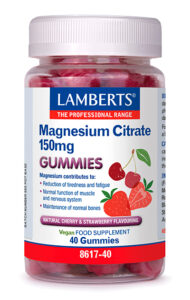 Gominolas de Citrato de Magnesio 150 mg Lamberts