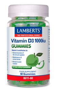 Vitamina D3 1000 iu en Gominolas Lamberts