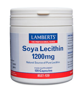Lecitina de Soja 1200 mg es una fuente de Fosfatidil Colina Lamberts