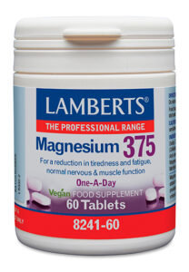 magnesio 375 mg lamberts. 60 tabletas