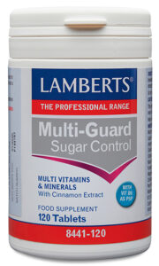 Multi-Guard® Control Un Multivitamínico con 26 nutrientes claves Lamberts
