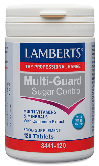Multi-Guard® Control Un Multivitamínico con 26 nutrientes claves Lamberts