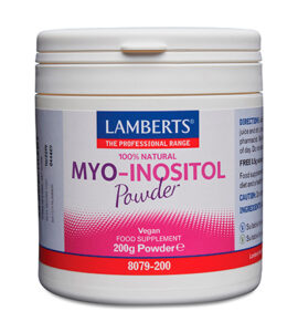 MYO Inositol o mioinositol ayuda en el síndrome de ovario poliquístico (SOP) Lamberts