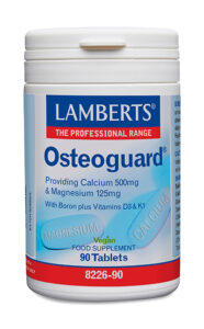 Osteoguard®. Calcio, Magnesio, Boro, Vitaminas D y K 90 tabletas Lamberts