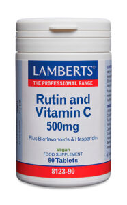 Rutina y Vitamina C 500 mg con Bioflavonoides y Hesperidina Lamberts
