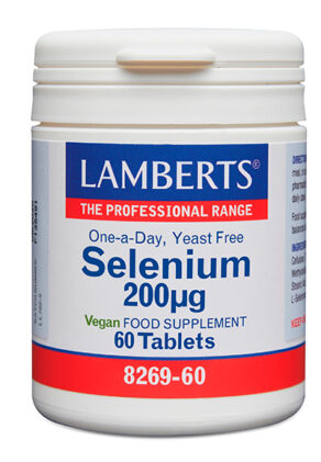 Selenio 200 mcg como L-Selenometionina, la forma orgánica