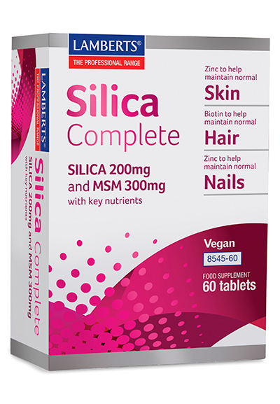 Silica Complete para el Pelo, piel y uñas Lamberts