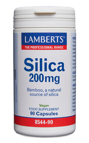 Silicio 200 mg más de 90% de Silicio Orgánico de Goma de Bambú