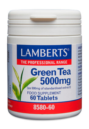 Té verde  (<em>Camellia sinensis</em>) 500 mg como extracto