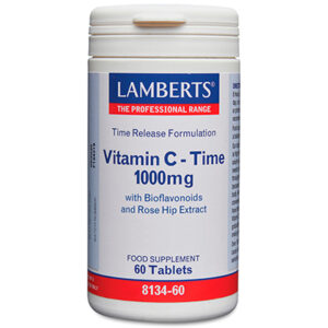 Vitamina C 1000 mg. Liberación Sostenida 60 comprimidos Lamberts.