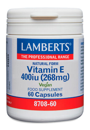 Vitamina E Natural 400 UI (268 mg) como d-alfa tocoferol