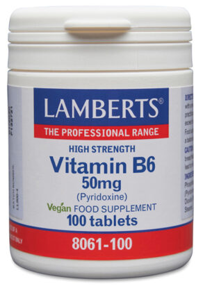Vitamina B6 o Piridoxina 50 mg